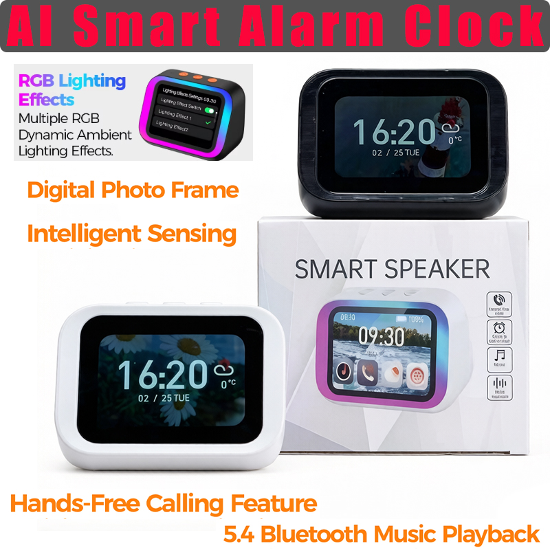 Electronics For Home - ลำโพงบลูทูธ AI 5.4 พร้อมผู้ช่วยเสียง AI หน้าจอสัมผัส