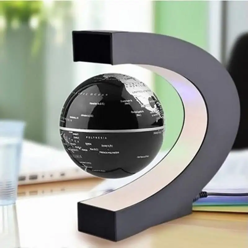 Electronics Gadgets For Home - แม่เหล็กลอย Levitation Globe LED แผนที่โลกอิเล็กทรอนิกส์ Antigravity