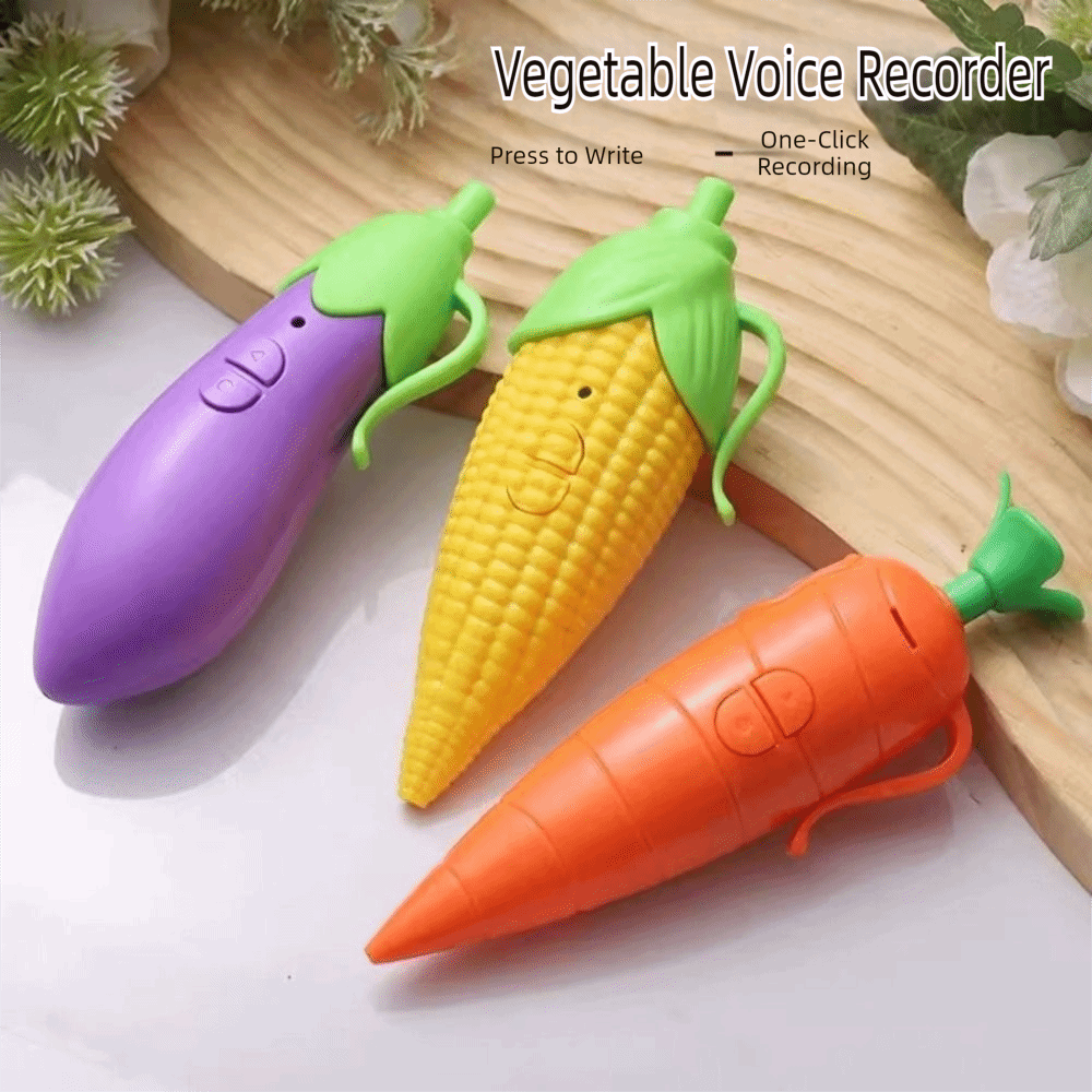 ปากกาบันทึกเสียงรูปทรงแครอท/มะ - Voice Recorder Pen บทวิจารณ์และราคา