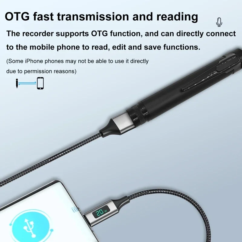 ปากกาเปิดใช้งานดิจิตอลเครื่องบ - Voice Recorder Pen บทวิจารณ์และราคา