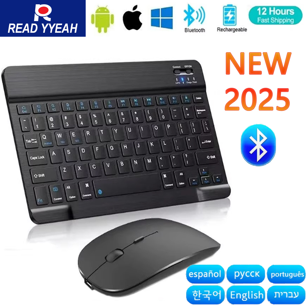 ใหม่ 2025 บลูทูธคีย์บอร์ดไร้สา - Wireless Keyboard Mini บทวิจารณ์และราคา