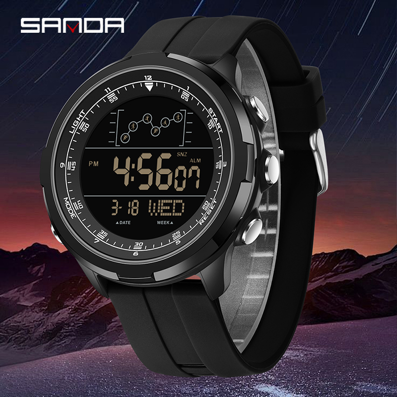 นาฬิกาดิจิตอล SANDA สำหรับผู้ช - Electronics Gadgets For Men บทวิจารณ์และราคา
