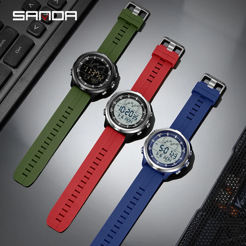 นาฬิกาดิจิตอล SANDA สำหรับผู้ช - Electronics Gadgets For Men บทวิจารณ์และราคา