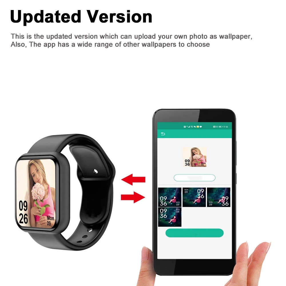 สมาร์ทวอท์ชสําหรับผู้ชายผู้หญิ - Electronics Gadgets For Men บทวิจารณ์และราคา