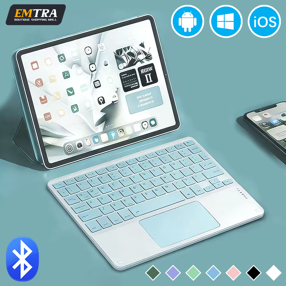 EMTRA คีย์บอร์ดบลูทูธอเนกประสง - Wireless Keyboard Mini บทวิจารณ์และราคา
