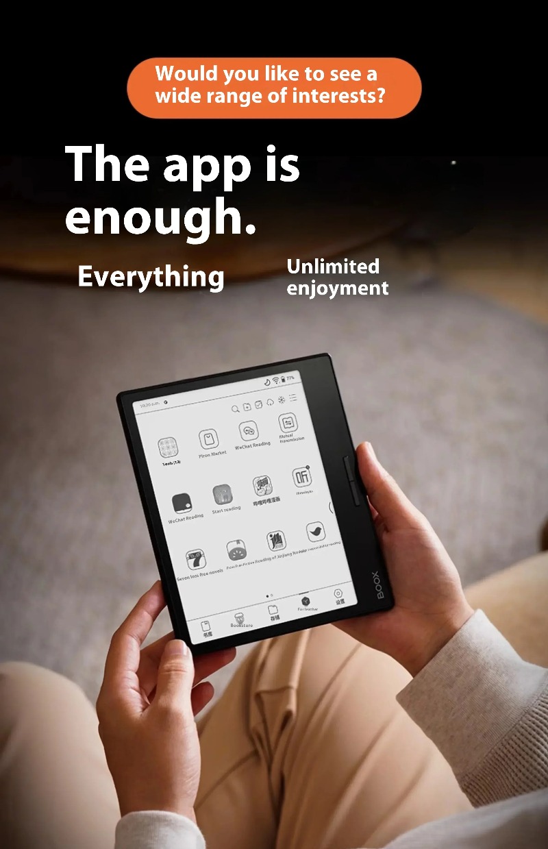 กล่องของขวัญ Leaf3 แท็บเล็ตหน้ - E-Ink Tablet Reader บทวิจารณ์และราคา