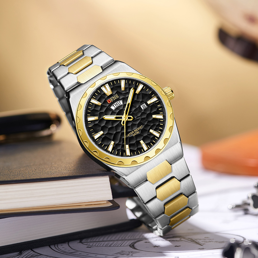 นาฬิกาข้อมือควอตซ์ผู้ชาย OFNS  - Electronics Gadgets For Men บทวิจารณ์และราคา