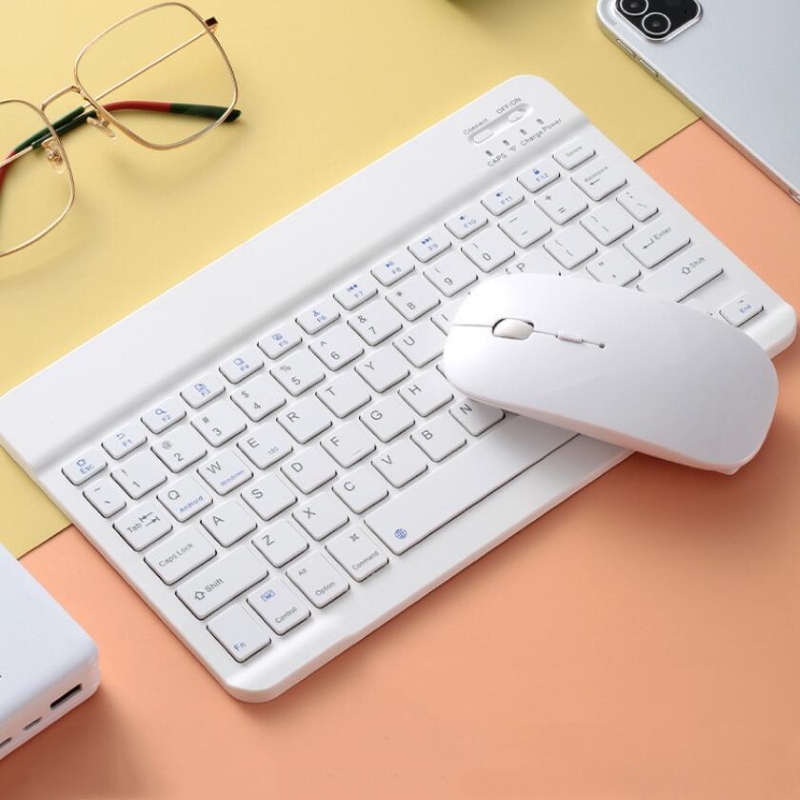คีย์บอร์ดบลูทูธบางเฉียบแบบพกพา - Wireless Keyboard Mini บทวิจารณ์และราคา