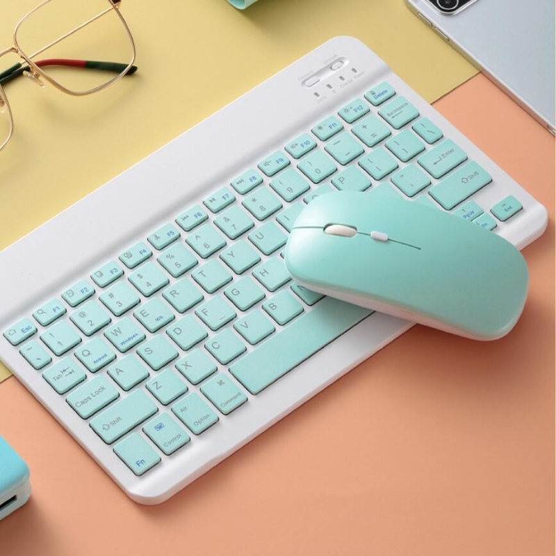 คีย์บอร์ดบลูทูธบางเฉียบแบบพกพา - Wireless Keyboard Mini บทวิจารณ์และราคา