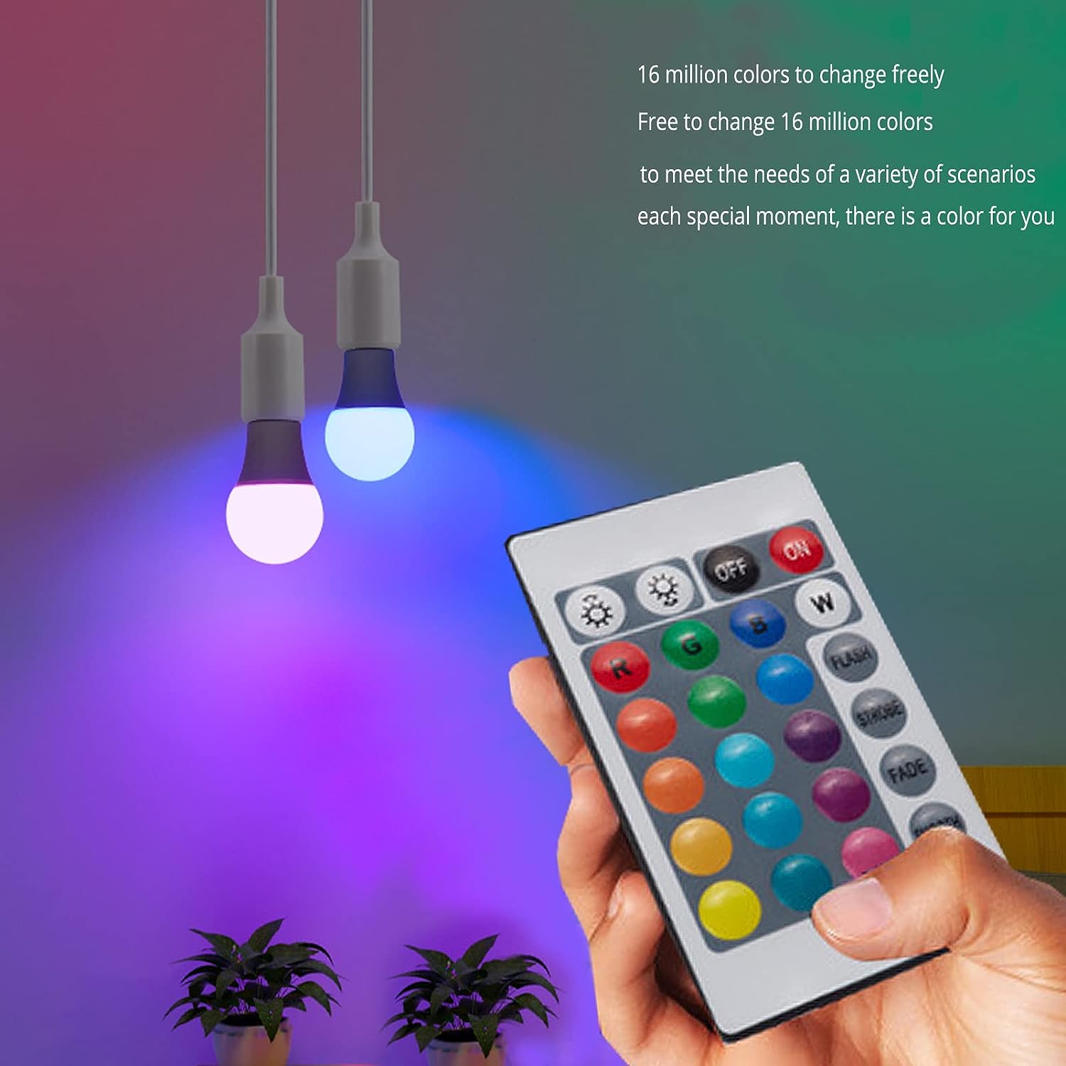E27 220V 16 สี RGB หลอดไฟ LED  - Electronics Gadgets For Home บทวิจารณ์และราคา