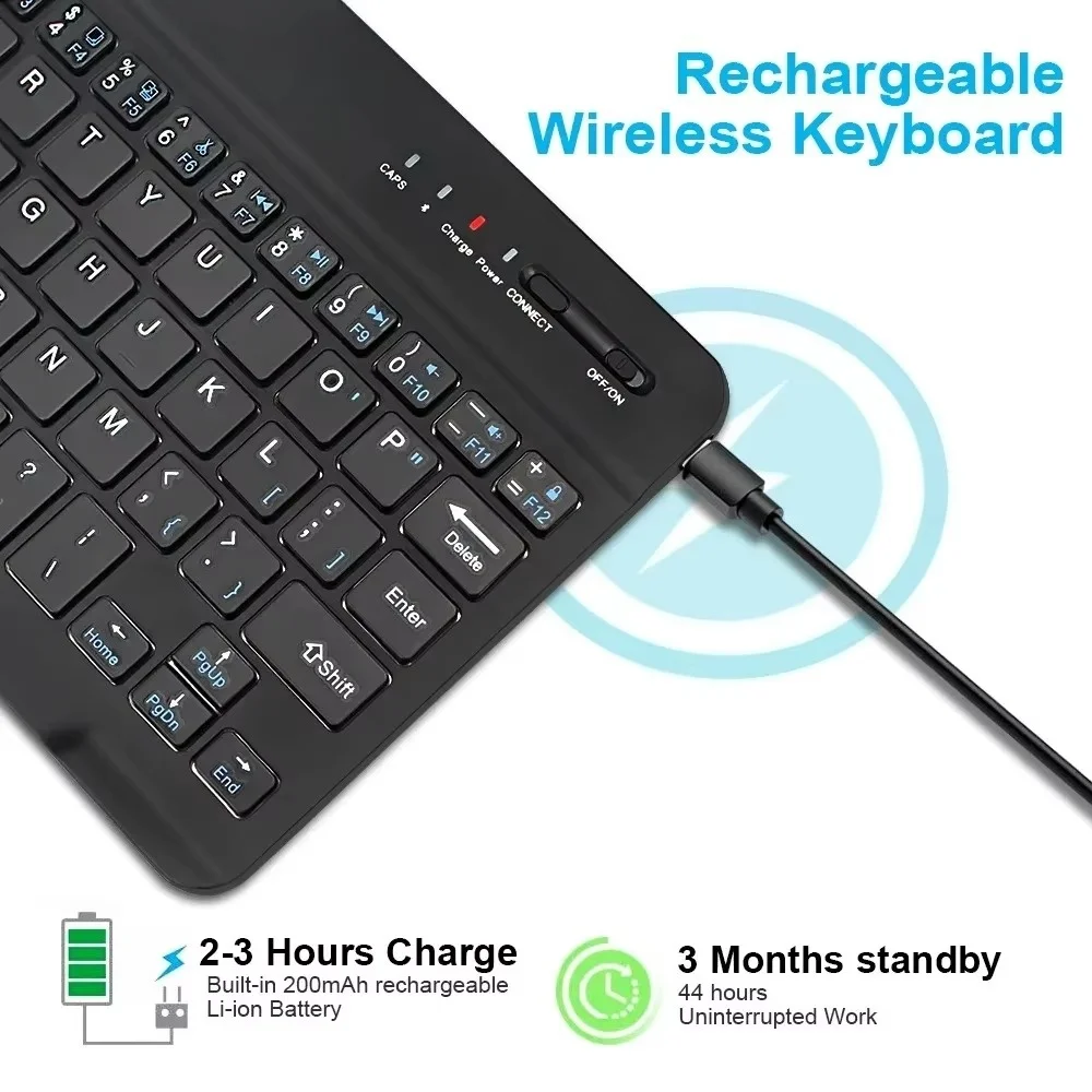 คีย์บอร์ดบลูทูธสำหรับ iPad รุ่ - Wireless Keyboard Mini บทวิจารณ์และราคา