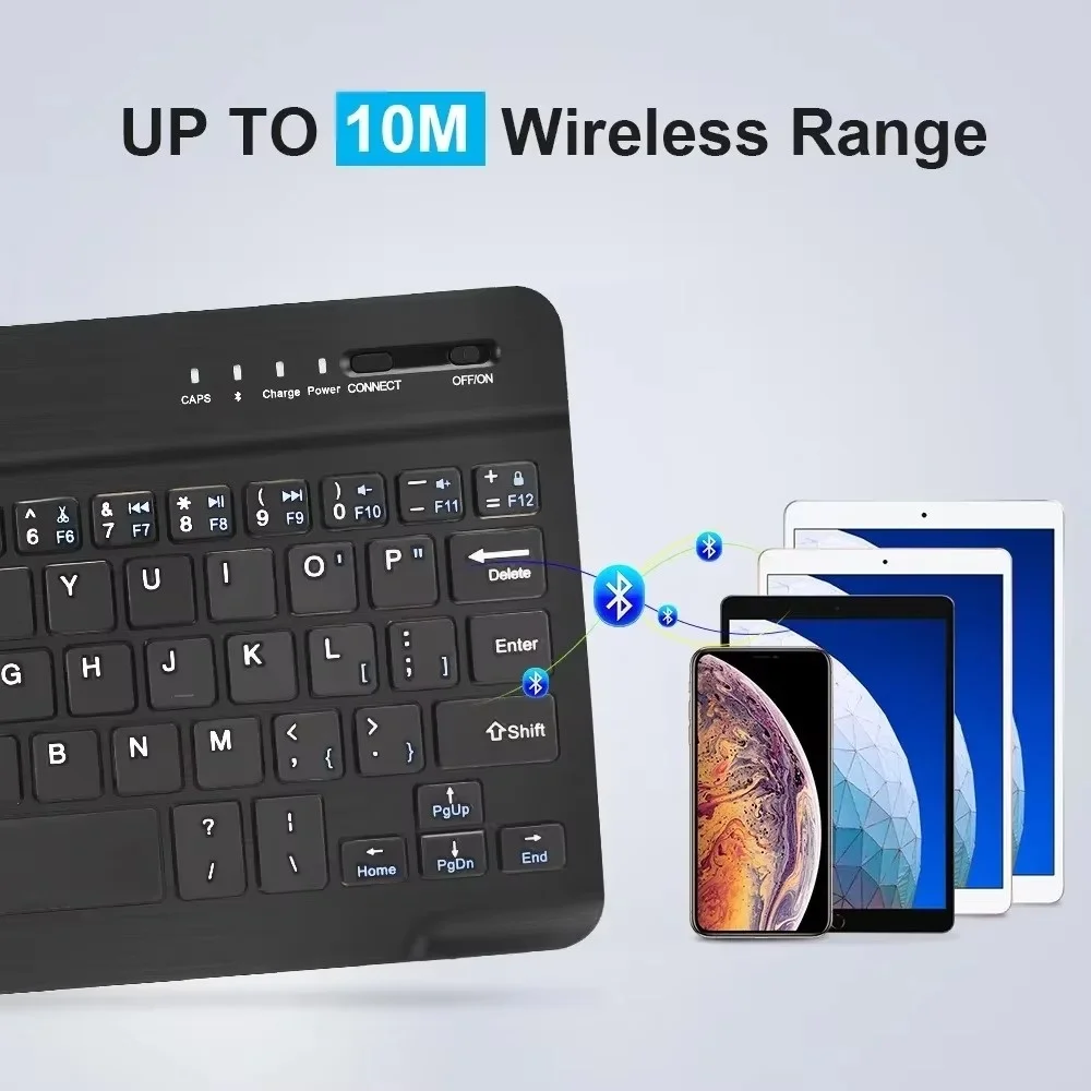 คีย์บอร์ดบลูทูธสำหรับ iPad รุ่ - Wireless Keyboard Mini บทวิจารณ์และราคา