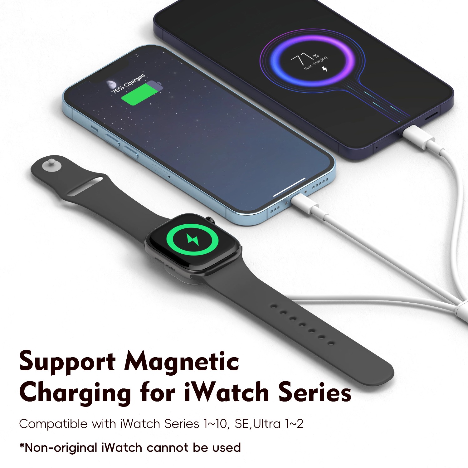 สายชาร์จแม่เหล็ก 3 in 1 สำหรับ - Portable Wifi Hotspot บทวิจารณ์และราคา