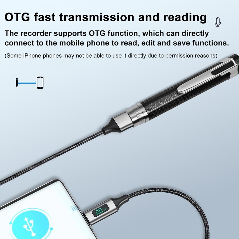 8GB-128GB เครื่องบันทึกเสียงดิ - Voice Recorder Pen บทวิจารณ์และราคา