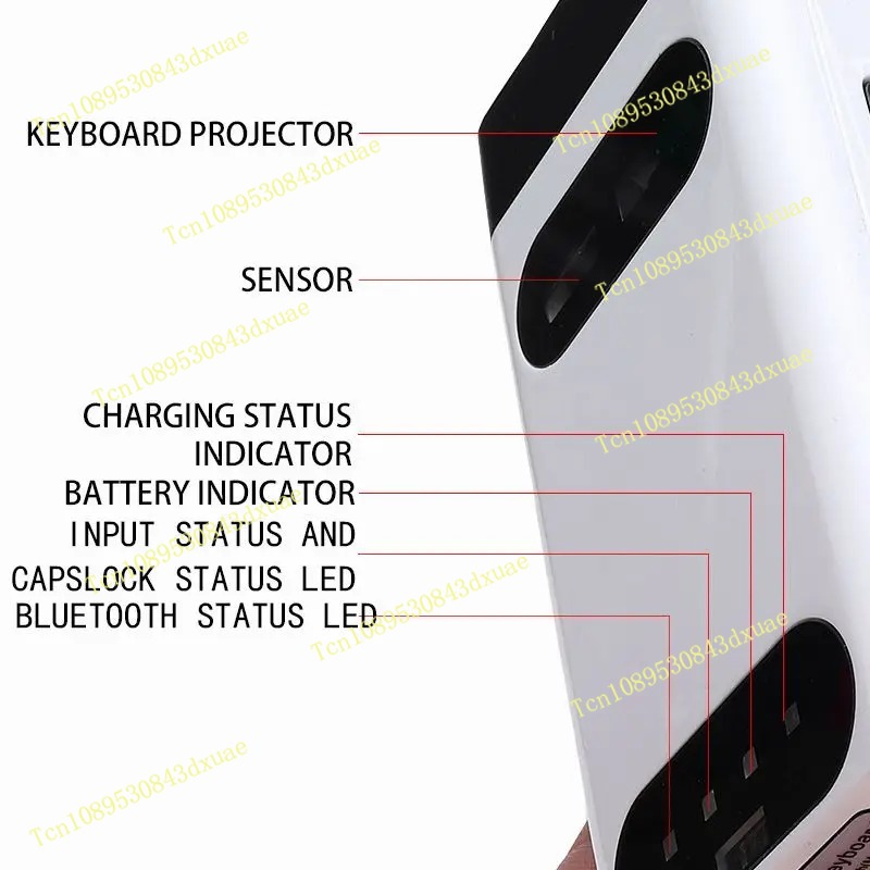 M1/KB560S คีย์บอร์ดแบบสัมผัสขน - Wireless Keyboard Mini บทวิจารณ์และราคา