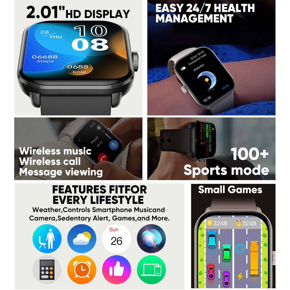 นาฬิกาสมาร์ทวอทช์กีฬา ฟิตเนสแท - Japanese Electronics Gadgets บทวิจารณ์และราคา