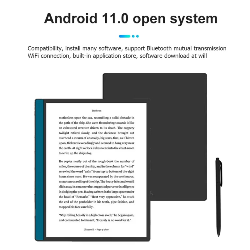 แท็บเล็ต E-Ink ขนาด 10.3 นิ้ว  - E-Ink Tablet Reader บทวิจารณ์และราคา
