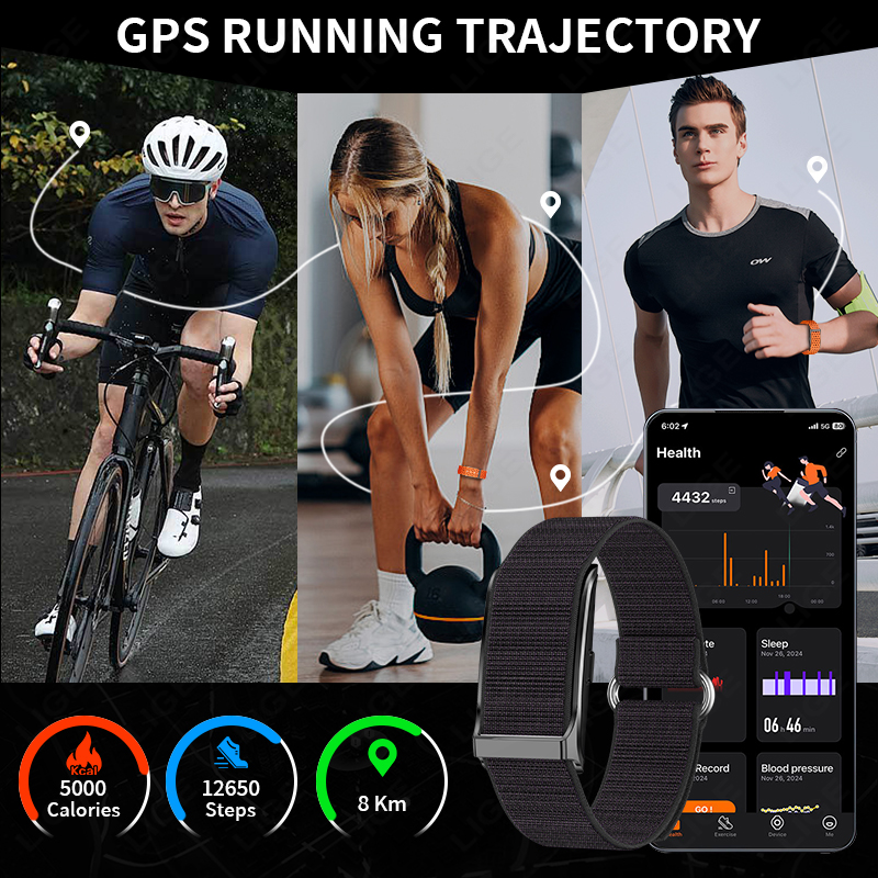 LIGE 100+ สมาร์ทแบนด์ติดตามการ - Electronics Gadgets For Men บทวิจารณ์และราคา