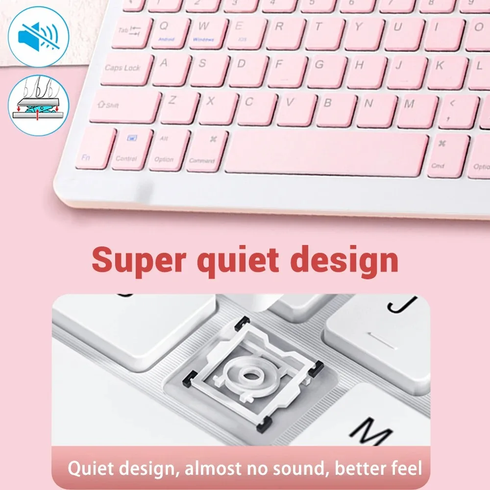 แป้นพิมพ์บลูทูธภาษาฮีบรู 10 นิ - Wireless Keyboard Mini บทวิจารณ์และราคา