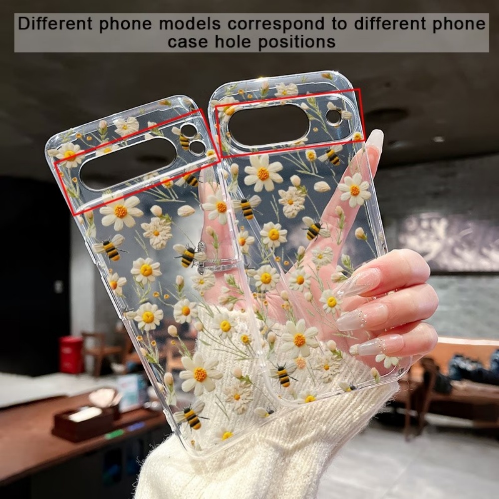 เคสโทรศัพท์ลายดอกไม้ผึ้งน่ารัก - Google Pixel 9 Pro บทวิจารณ์และราคา