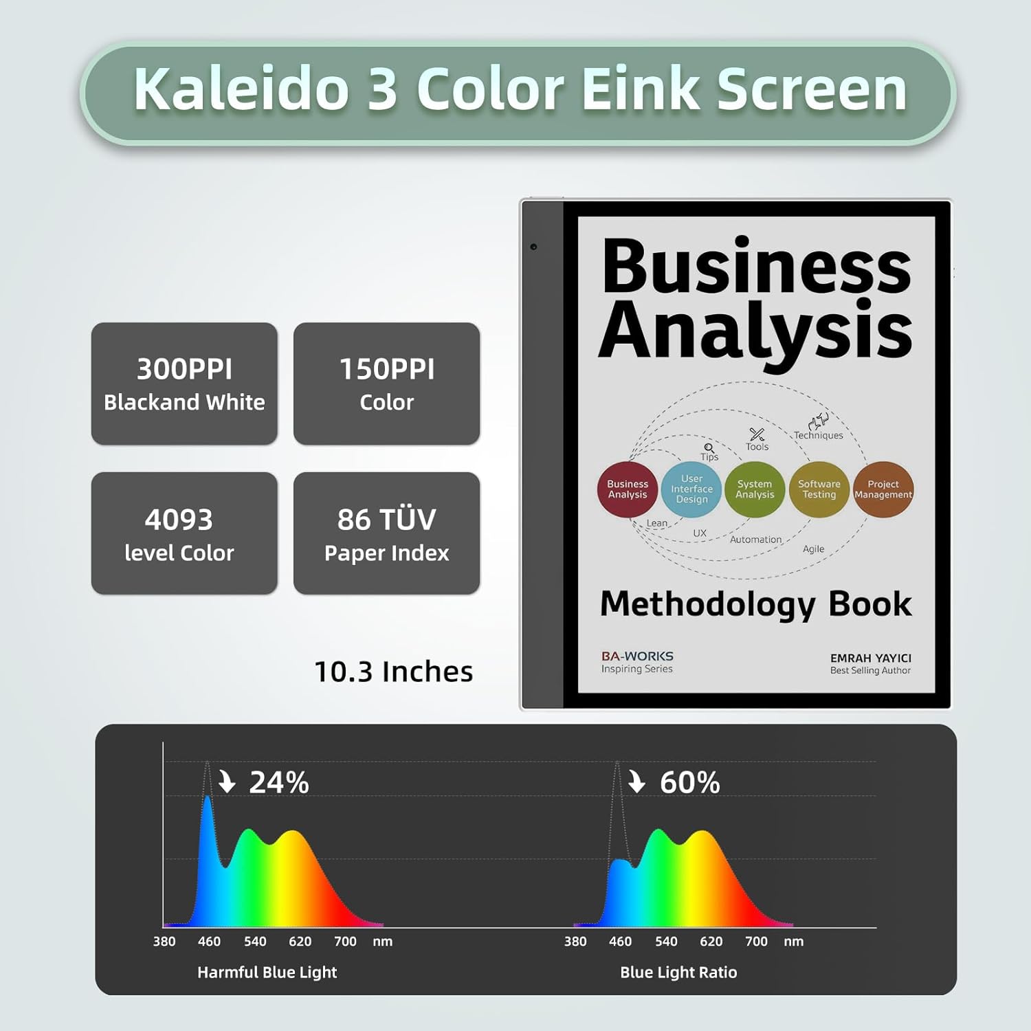 แท็บเล็ต Bigme InkNoteX หน้าจอ - E-Ink Tablet Reader บทวิจารณ์และราคา